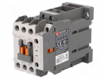 Contactor: 3-pole | NO x3 | Auxiliary contacts: NO + NC | 24VDC | 18A