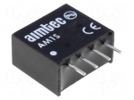 Converter: DC/DC | 1W | Uin: 4.5&divide;5.5V | 5VDC | Iout: 200mA | SIP4 | 1.8g