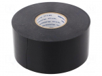 Tape: electrical insulating | W: 50mm | L: 30m | Thk: 0.25mm | black