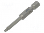 Screwdriver bit | Torx&reg; with protection | T10H | Overall len: 50mm