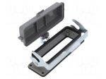 Enclosure: for HDC connectors | size D24B | with double latch