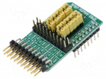 Click board | adaptor | GPIO,I2C,PWM,SPI,UART,analog | 3.3VDC