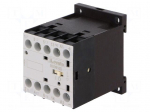 Contactor: 3-pole | NO x3 | Auxiliary contacts: NO | 12VDC | 9A | DIN | BG