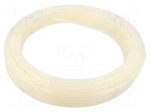 Pneumatic tubing | max.6bar | L: 25m | polyetylene | Economy | white