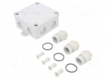 Enclosure: junction box | X: 94mm | Y: 94mm | Z: 45mm | duroplast | IP67
