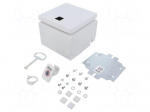 Enclosure: wall mounting | X: 150mm | Y: 150mm | Z: 120mm | E-BOX KX