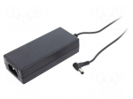Power supply: switching | 24VDC | 3A | Out: 5,5/2,5 | 70W | 80&divide;264VAC