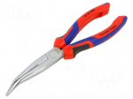 Pliers | cutting,half-rounded nose,universal | 200mm
