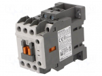 Contactor: 3-pole | NO x3 | Auxiliary contacts: NO + NC | 24VAC | 22A