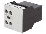 Auxiliary contacts | screw terminals | front | Contacts: NC + NO