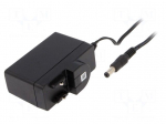 Power supply: switching | mains,plug-in | 5VDC | 2A | 10W | Plug: none