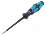 Screwdriver: insulated | slot | 2.5x0.6mm | Blade length: 80mm