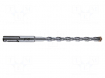 Drill bit | for concrete | &Oslash;: 16mm | L: 650mm | metal | cemented carbide