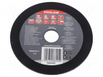 Grinding wheel | &Oslash;: 125mm | flat,with rasp | wood | 22.23mm