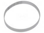 Timing belt | T2.5 | W: 10mm | H: 1.3mm | Lw: 277.5mm | polyurethane