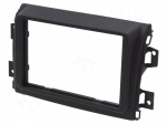 Radio frame | Fiat | 2 DIN | matt black