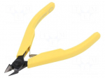 Pliers | side,cutting | ESD | blackened tool | 110mm | with side face