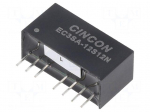 Converter: DC/DC | 3W | Uin: 9&divide;18VDC | Uout: 12VDC | Iout: 0&divide;250mA | SIP8