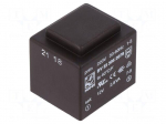 Transformer: encapsulated | 2.8VA | 220VAC | 12V | 233mA | PCB | BVEI