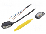 Sensor: photoelectric | Range: 30&divide;200mm | PNP | DARK-ON | 50mA | 2m