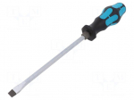 Screwdriver: standard | assisted with a key | slot | 10x1.6mm
