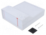 Enclosure: desktop | CAB PULPIT | X: 154mm | Y: 173mm | Z: 61mm | ABS