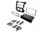 Radio frame | Nissan | 1 DIN | matt black