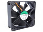 Fan: DC | axial | 48VDC | 120x120x38mm | 234.6m3/h | 48dBA | ball | 24AWG