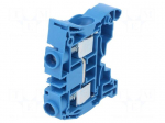 Splice terminal: rail | Entrelec | 600V | for DIN rail mounting
