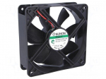 Fan: DC | axial | 12VDC | 120x120x38mm | 158m3/h | 37dBA | Vapo | 24AWG