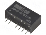 Converter: DC/DC | 2W | Uin: 4.5&divide;5.5VDC | Uout: 12VDC | Uout2: 12VDC