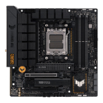 Asus | TUF GAMING B650M-PLUS WIFI | Processor family AMD | Processor socket AM5 | DDR5 DIMM | Memory slots 4 | Supported hard disk drive interfaces \tSATA