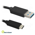 Kaabel | USB 3.0 | USB A pistik, USB C pistik | 1,8 m