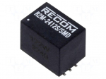 Converter: DC/DC | 2W | Uin: 9&divide;36VDC | Uout: 12VDC | Iout: 167mA | SMT | R2M