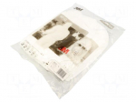 Protective coverall | Size: L | white | 4510 | with a hood