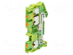 Splice terminal: rail | PT | for DIN rail mounting | push-in | ways: 1