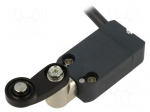 Limit switch | lever R 35mm, plastic roller &Oslash;18mm | NO + NC | 10A