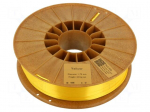 Filament: PLA SILK | 1.75mm | yellow | 195&divide;225&deg;C | 800g