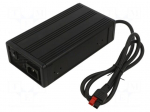 Charger: for rechargeable batteries | 12A | 40&divide;125Ah | 27.6VDC | 91%