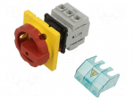 Switch-disconnector | Poles: 3 | on panel | 25A | IP65 from the front
