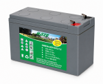 12V 7.5Ah aku :: Geel (GEL) : VRLA :: Klemmi t&uuml;&uuml;p T1 (4.75mm) : Haze HZY-EV12-7.5