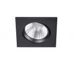 Trio Pamir LED recessed spotlight matt black square gaismeklis 650410132 4017807378030