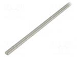 Profiles for LED modules | silver | L: 1m | SILER | aluminium