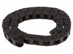 Cable chain | B15i | Bend.rad: 48mm | L: 1006mm | Int.height: 17mm