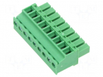 Connector: pluggable terminal block | plug | female | TS | 8A | 300V
