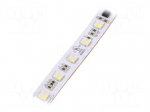 LED tape | RGBW | 5050 | LED/m: 60 | 12mm | white PCB | IP20 | 120&deg; | 19.2W/m