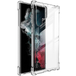 Back panel cover Evelatus Samsung Galaxy S22 Ultra Military Shockproof Silicone Case TPU Transparent