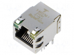 Connector: RJ45 | socket | PIN: 8 | Cat: 5 | shielded,with LED | 8p8c