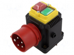 Undervoltage switch | IP55 | 9A | Variant: 3-phase | 400VAC