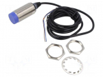 Sensor: inductive | OUT: 2-wire NO | 0&divide;25mm | 10&divide;30VDC | M30 | 2m | IP67